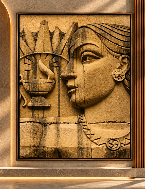 Sculpted Rays of Awakening